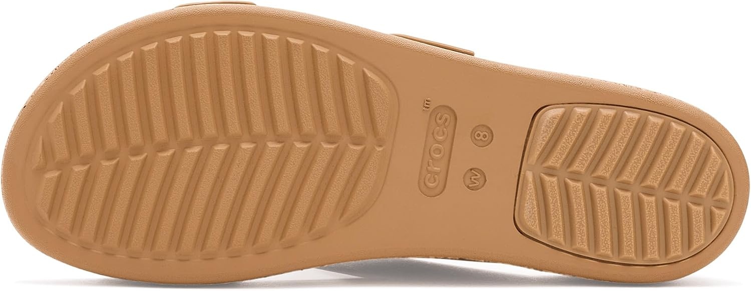image:imageCrocs Womens Brooklyn Buckle Low SandalsUmber 1