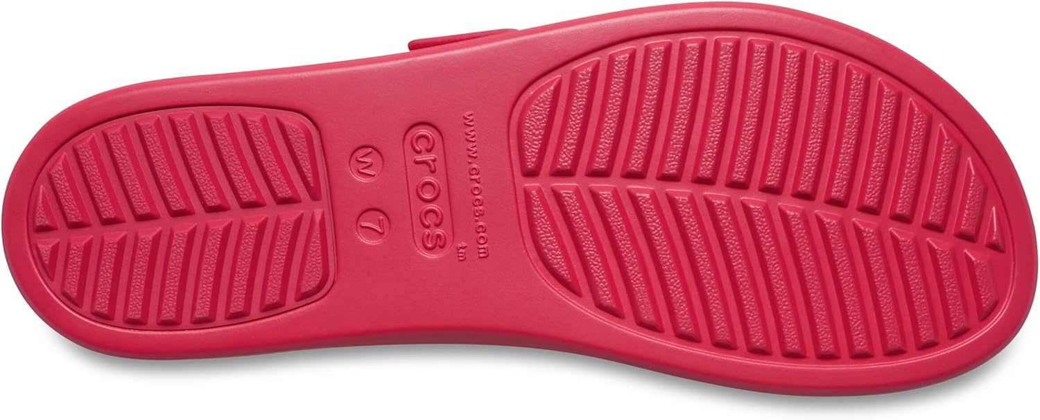 image:imageCrocs Womens Brooklyn Buckle Low WedgesDigital Rasberry