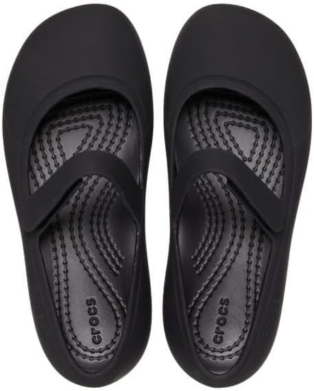 image:imageCrocs Womens Brooklyn Flat K StuccoBlack