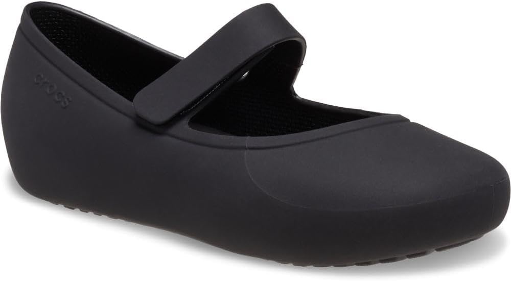 image:imageCrocs Womens Brooklyn Flat K StuccoBlack