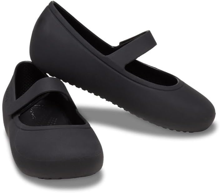 image:imageCrocs Womens Brooklyn Flat K StuccoBlack