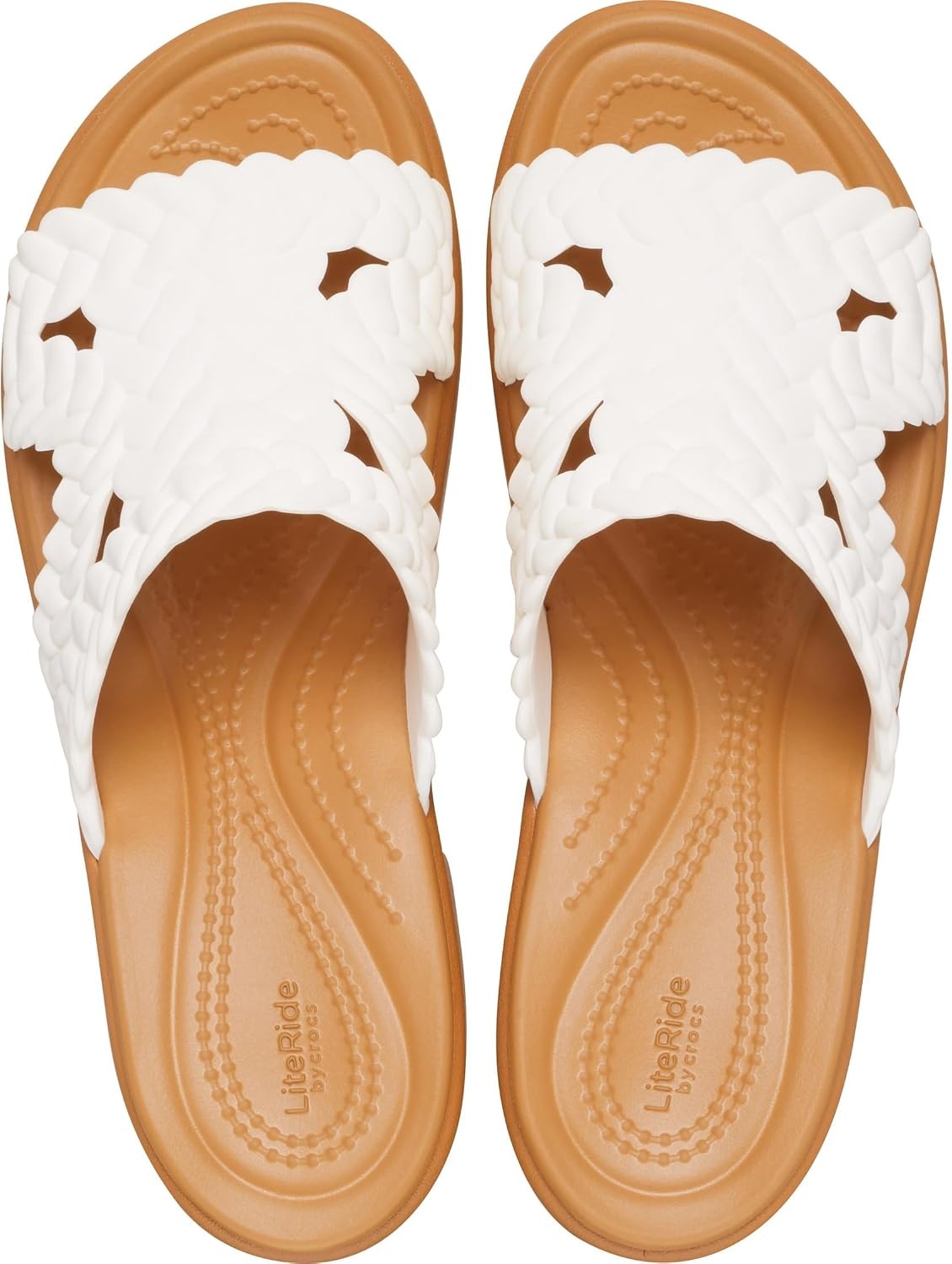 image:imageCrocs Womens Brooklyn HeelsChalk Woven