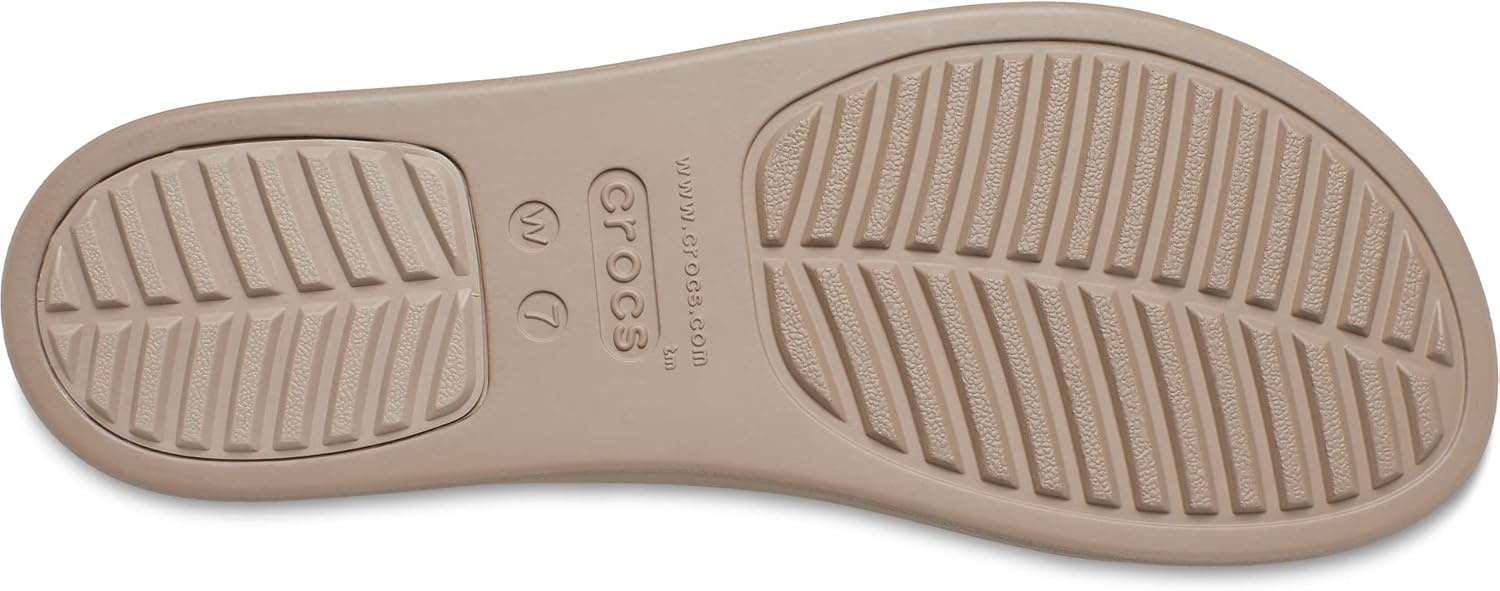 image:imageCrocs Womens Brooklyn Low Wedge SandalsVanillaMulti