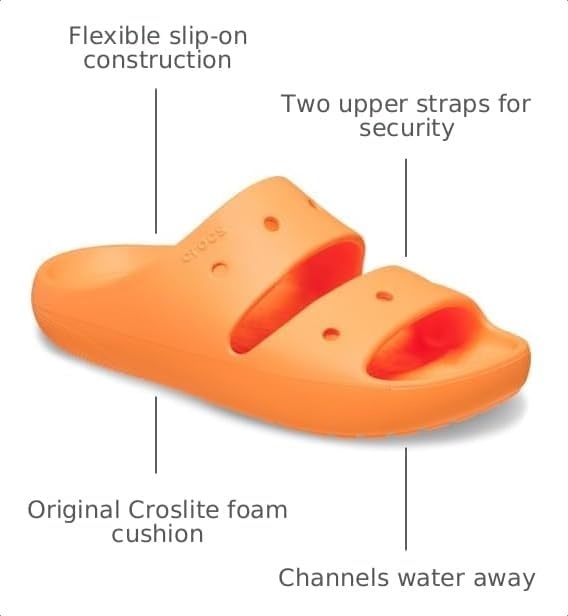 image:imageCrocs Womens Classic 20 SandalsOrangesicle