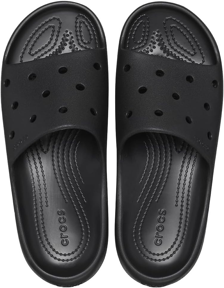 image:imageCrocs Womens Classic 20 SlidesBlack