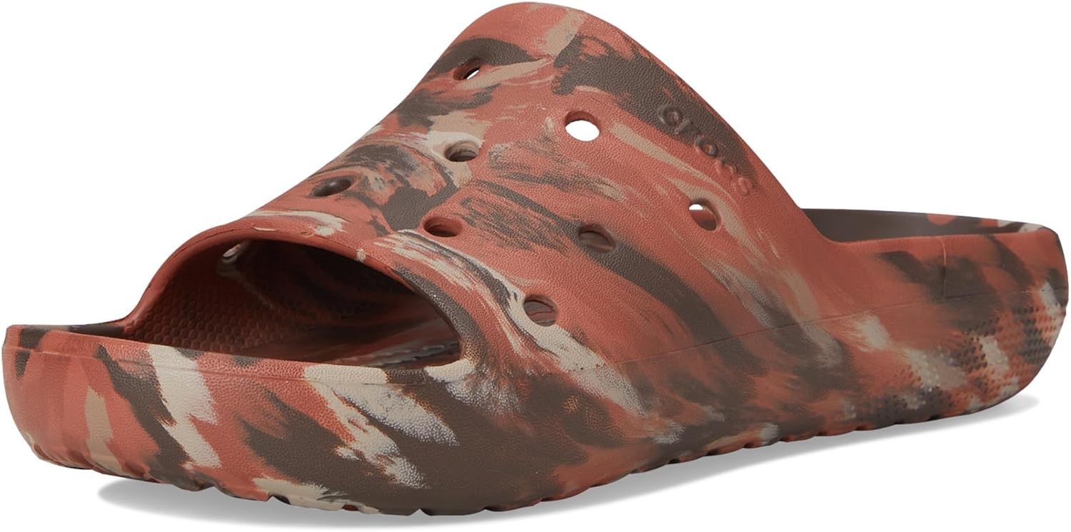 image:imageCrocs Womens Classic 20 SlidesCoffeeMulti