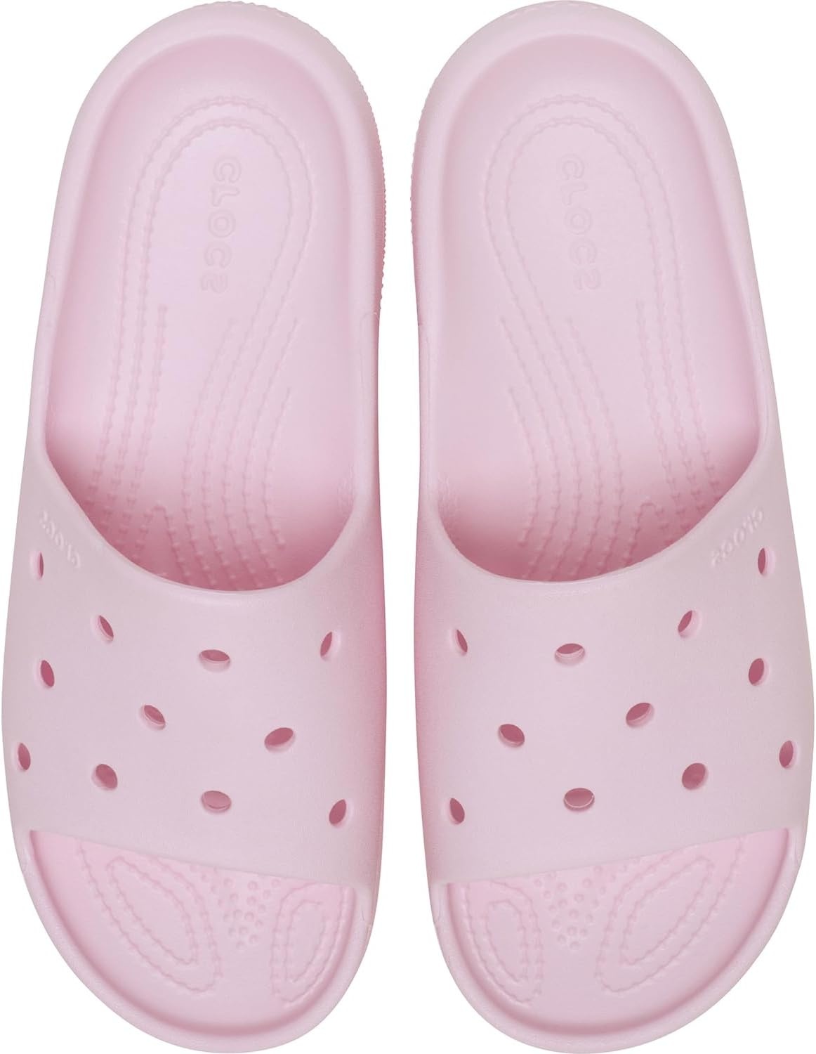 image:imageCrocs Womens Classic 20 SlidesPink Milk