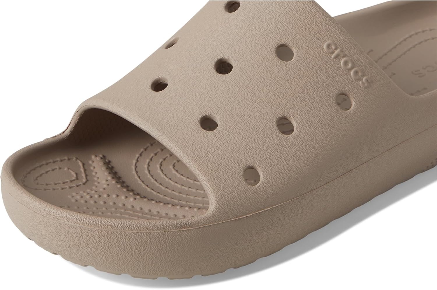 image:imageCrocs Womens Classic 20 SlidesTaupe
