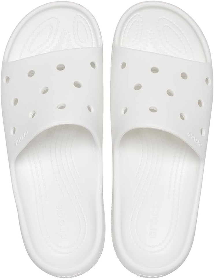 image:imageCrocs Womens Classic 20 SlidesWhite