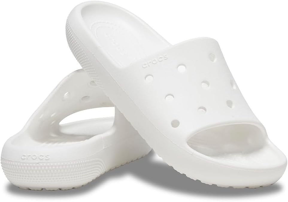 image:imageCrocs Womens Classic 20 SlidesWhite
