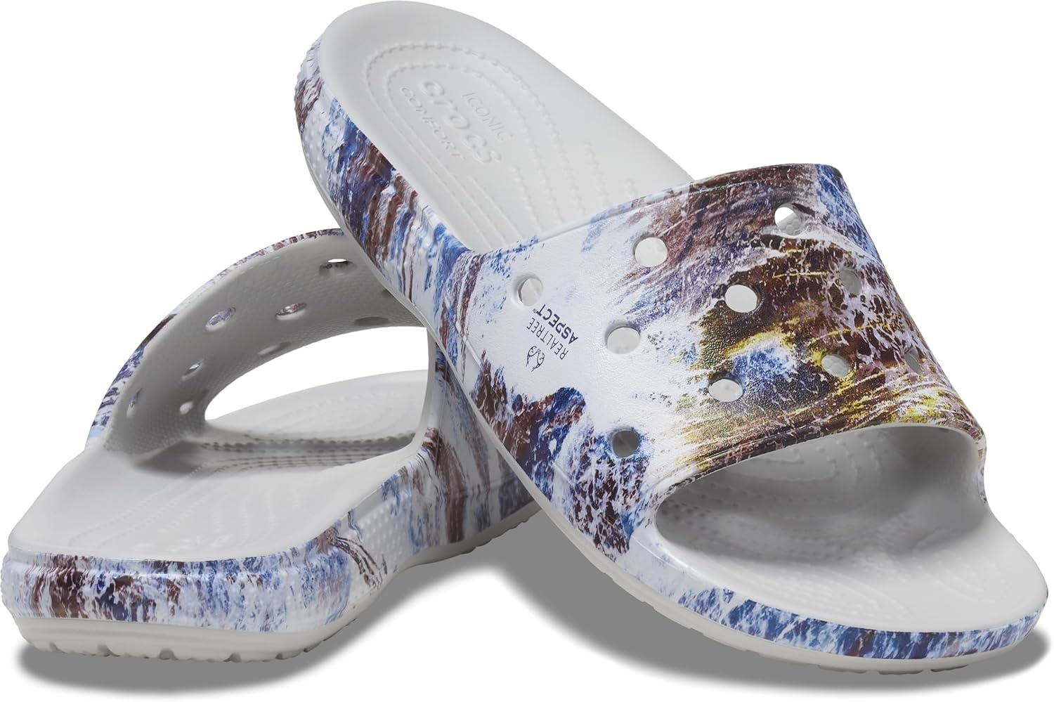 image:imageCrocs Womens Classic Camo Slide SandalsAtmosphere
