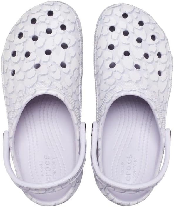 image:imageCrocs Womens Classic Graphic Platform ClogsMauve Mist