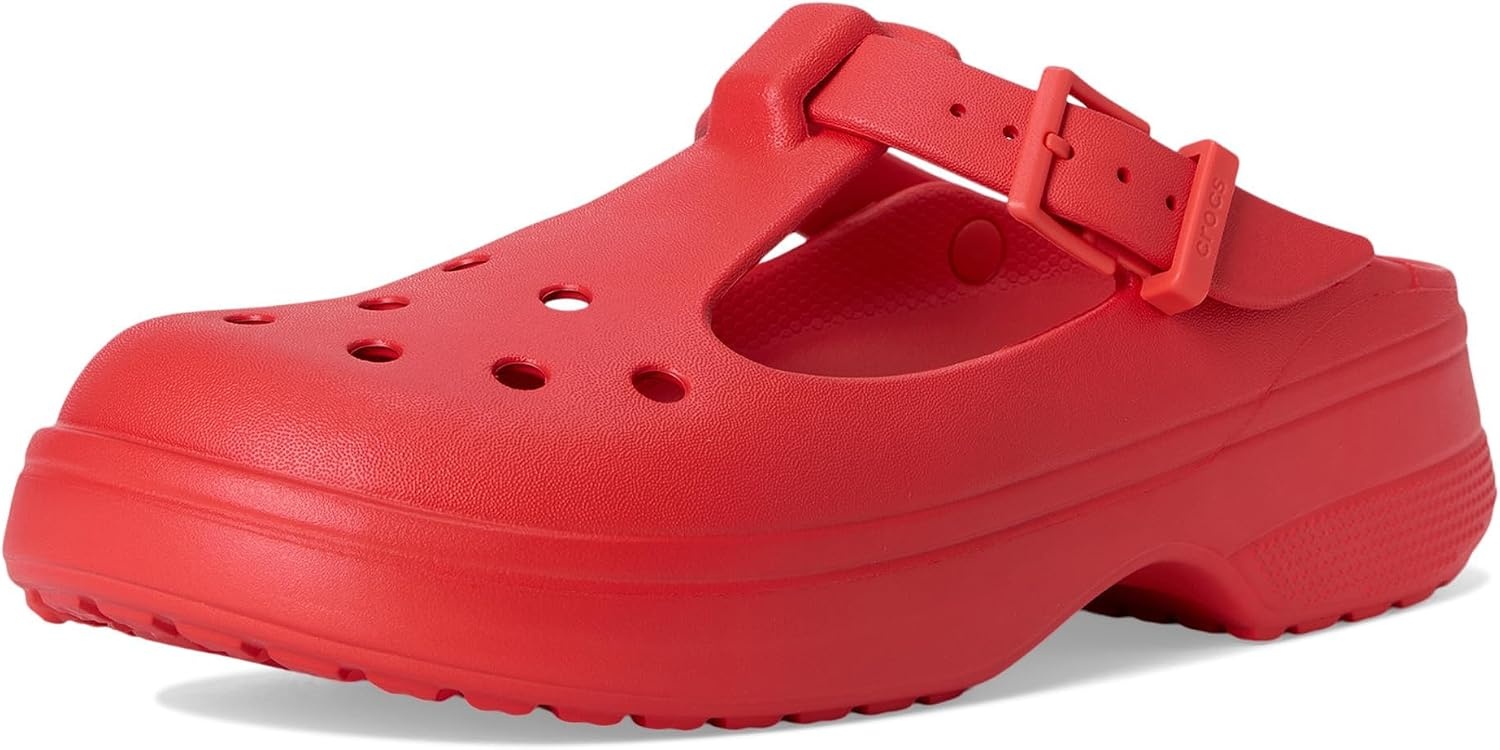 image:imageCrocs Womens Classic Mary Jane ClogsCherry Red