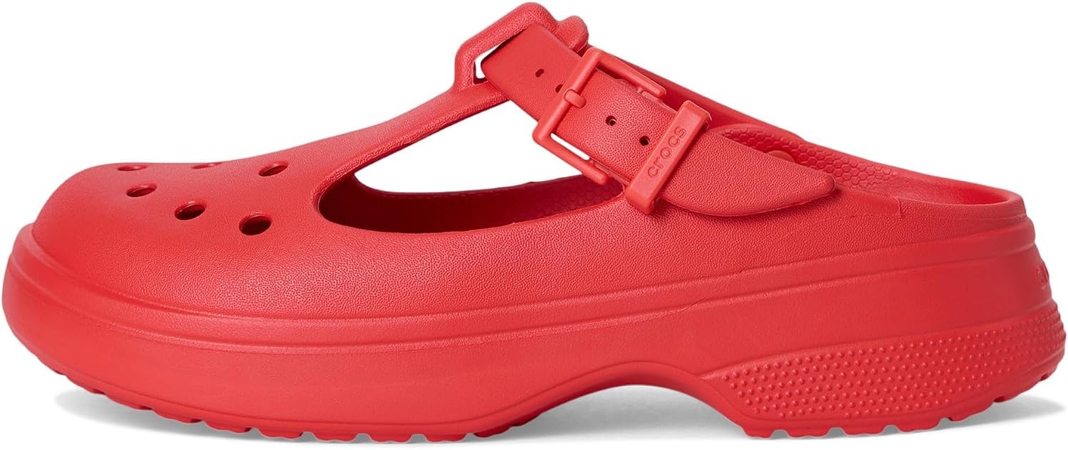 image:imageCrocs Womens Classic Mary Jane ClogsCherry Red