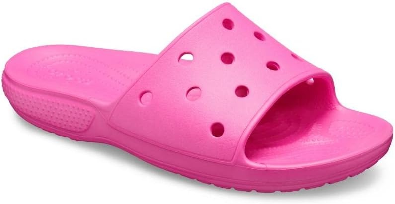 image:imageCrocs Womens Classic TieDye SlidesElectric Pink