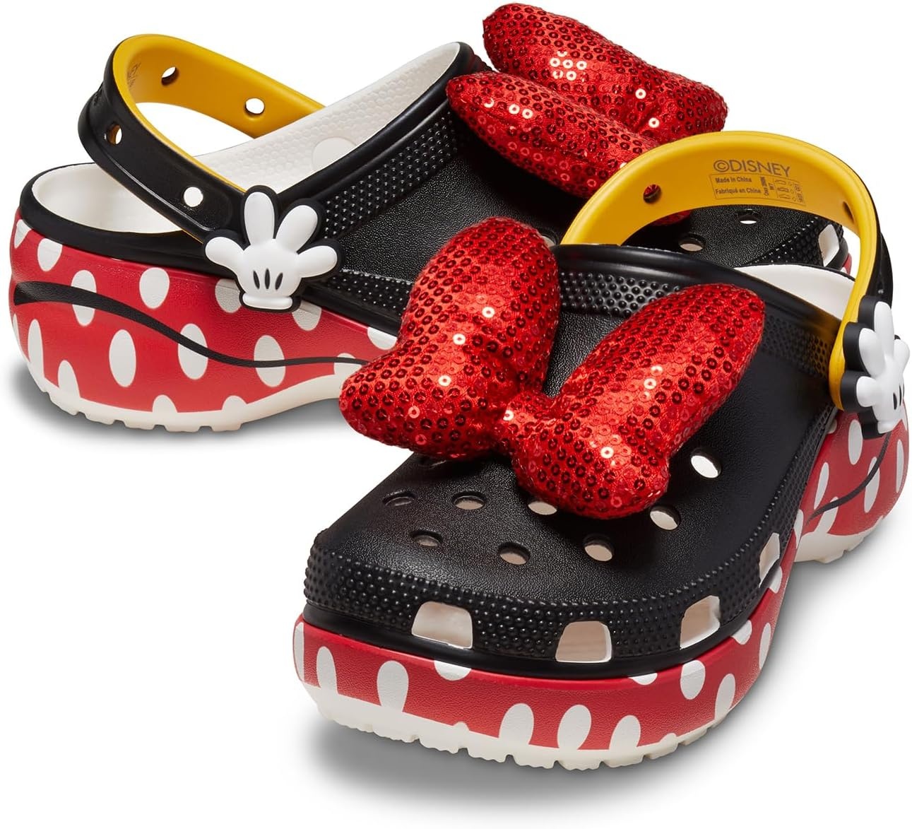 image:imageCrocs Womens Disney Minnie Mouse Classic Platform ClogMinnie Mouse