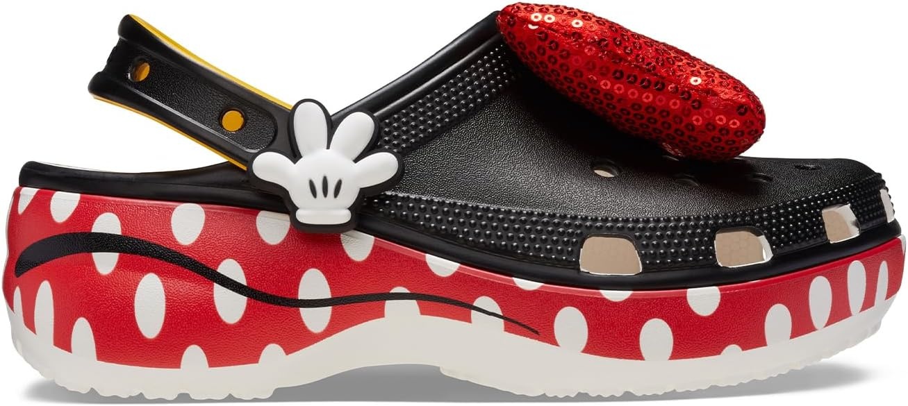 image:imageCrocs Womens Disney Minnie Mouse Classic Platform ClogMinnie Mouse
