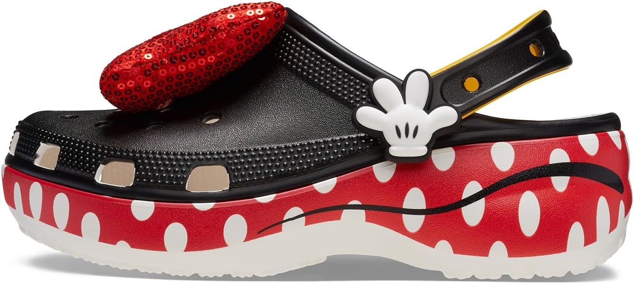 image:imageCrocs Womens Disney Minnie Mouse Classic Platform ClogMinnie Mouse