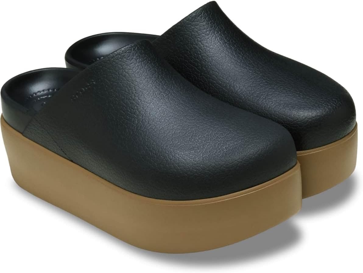 image:imageCrocs Womens Dylan Platform ClogBlackSepia