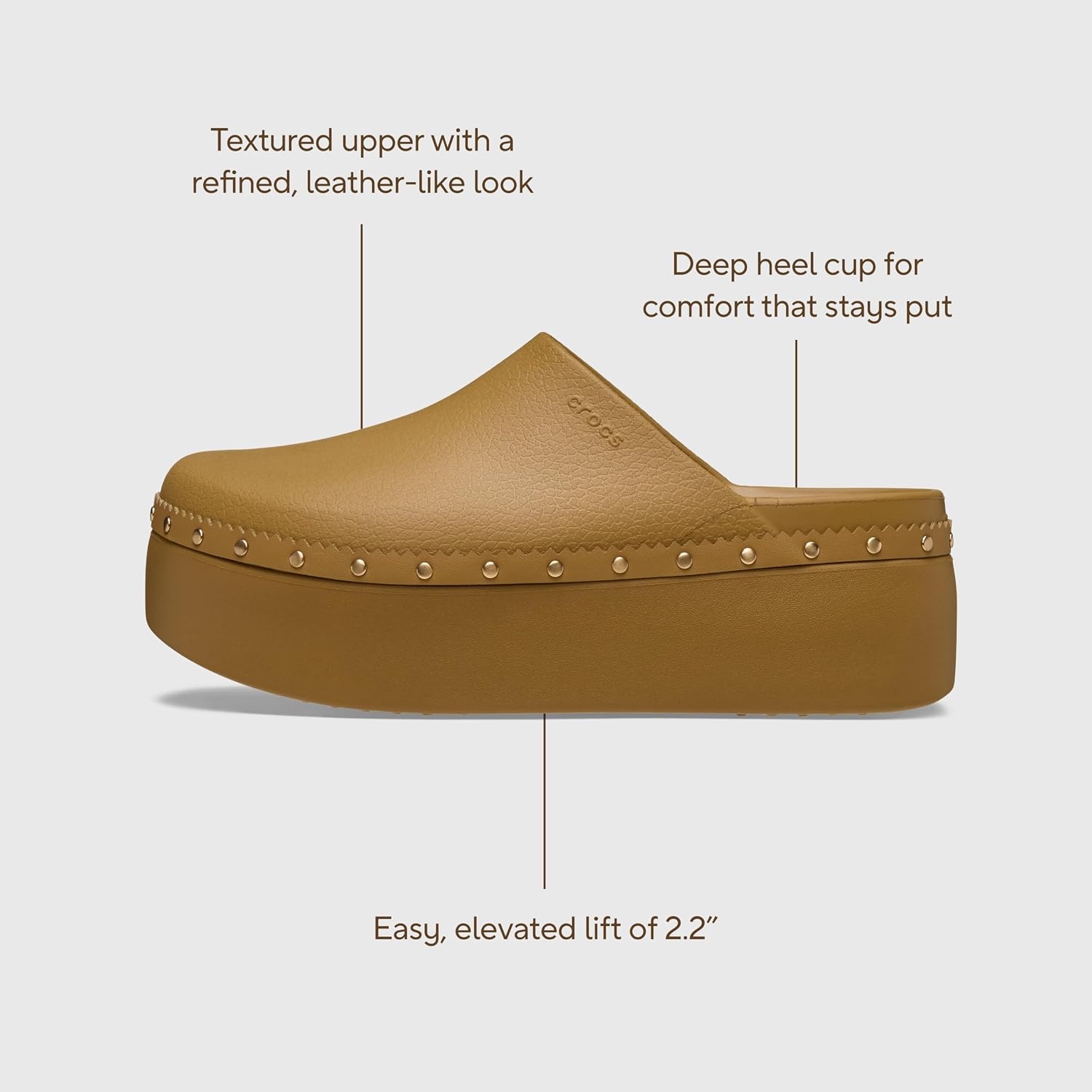 image:imageCrocs Womens Dylan Platform ClogUmber