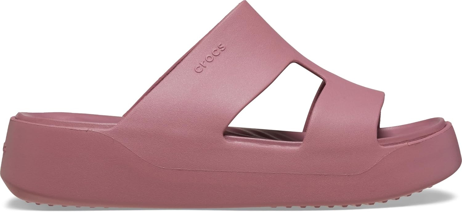 image:imageCrocs Womens Getaway Platform HStrap Wedge SandalsCassis