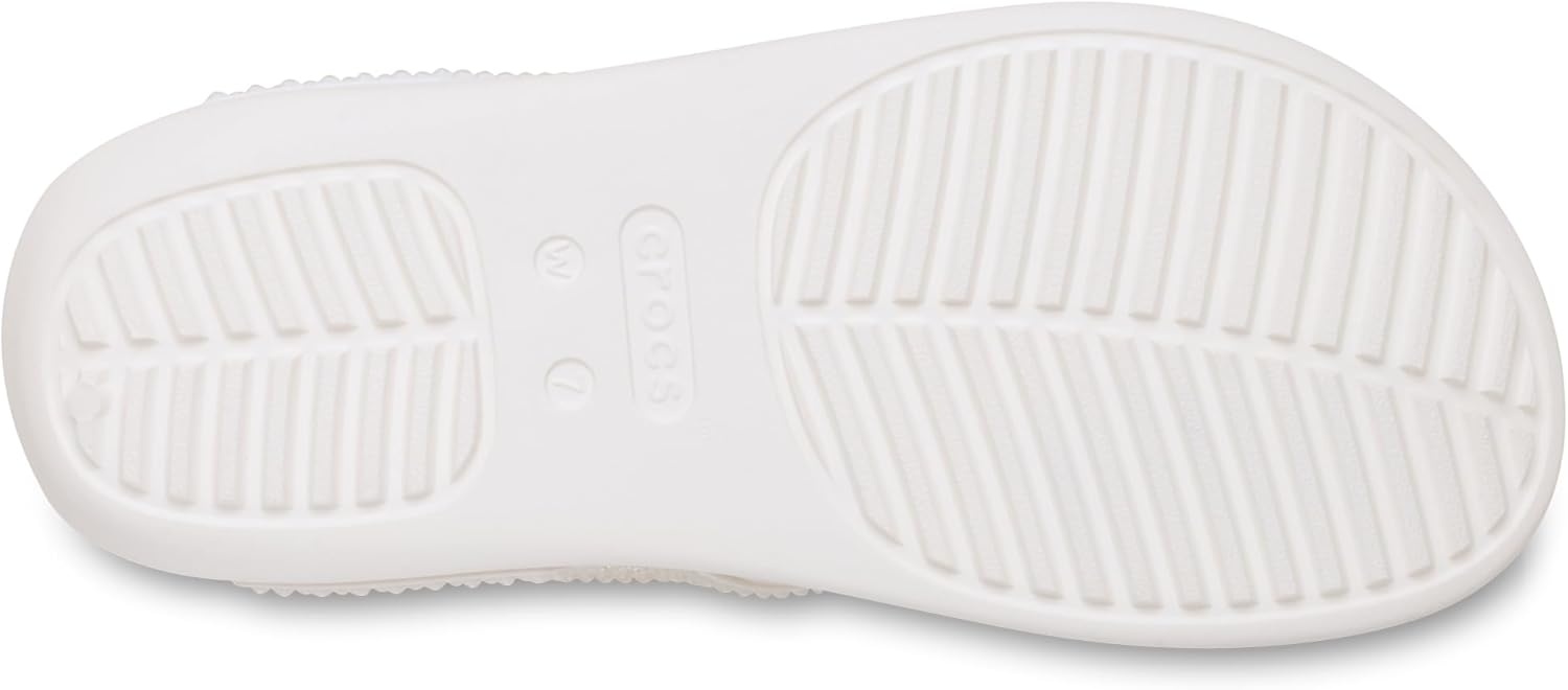 image:imageCrocs Womens Getaway Triangle Flip FlopsChalk Gems