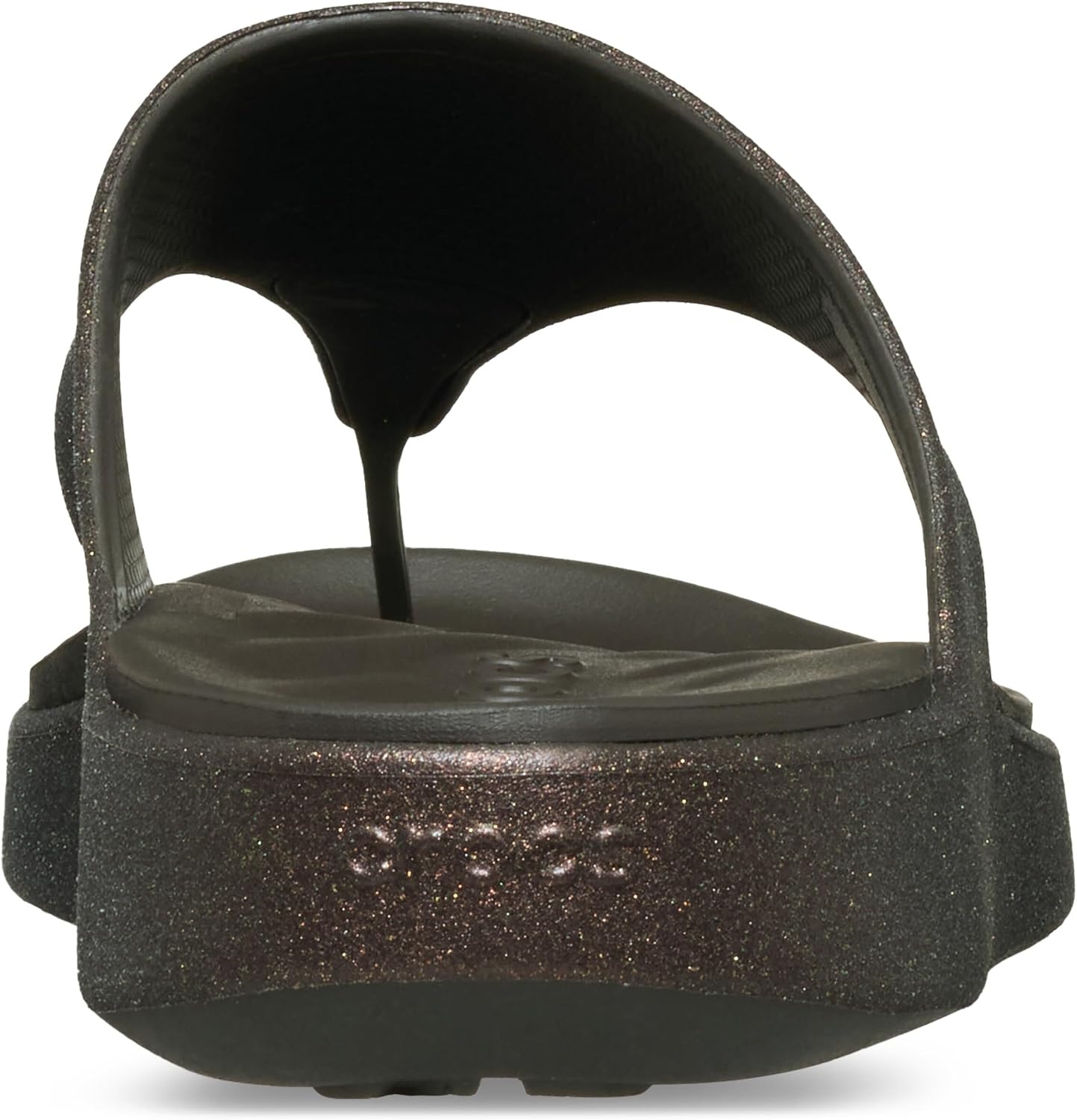 image:imageCrocs Womens Getaway Triangle Flip FlopsDark Cocoa