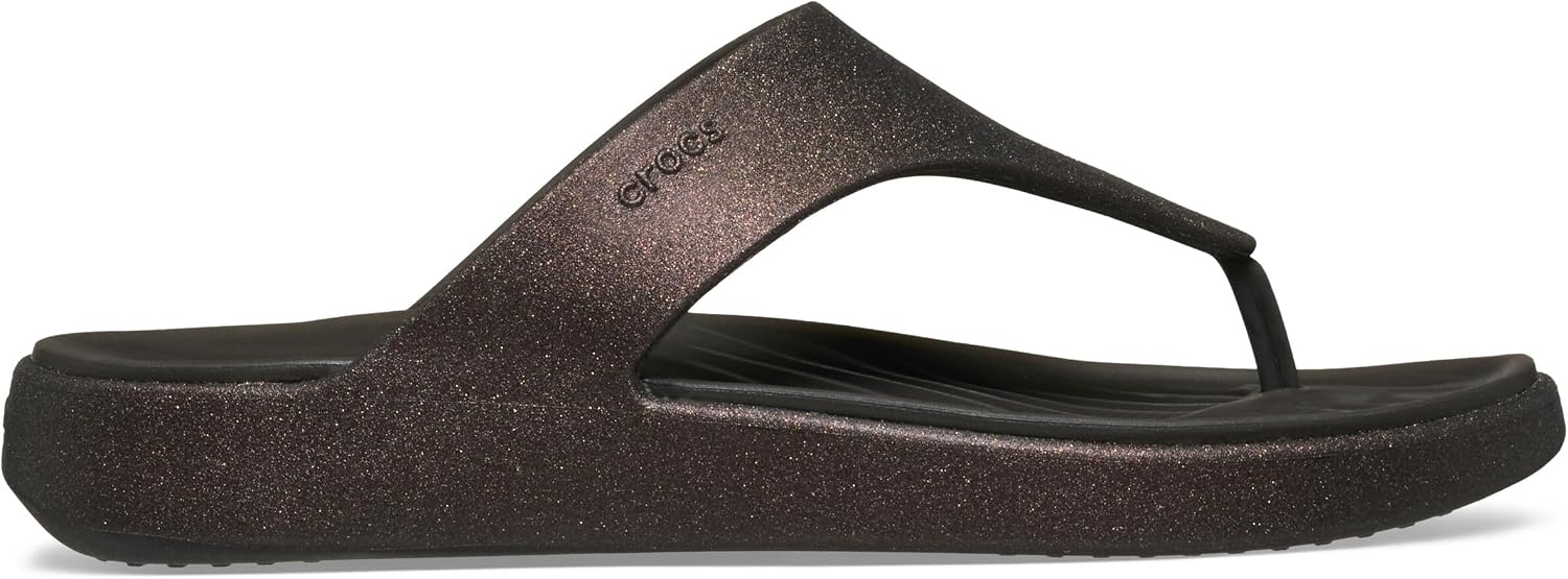 image:imageCrocs Womens Getaway Triangle Flip FlopsDark Cocoa