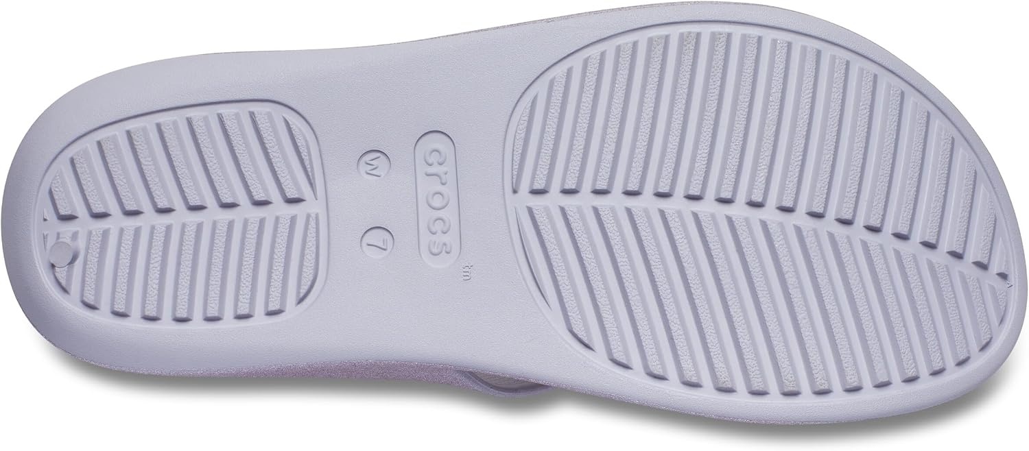 image:imageCrocs Womens Getaway Triangle Flip FlopsMauve Mist
