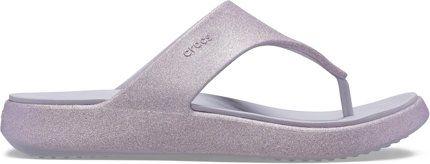image:imageCrocs Womens Getaway Triangle Flip FlopsMauve Mist