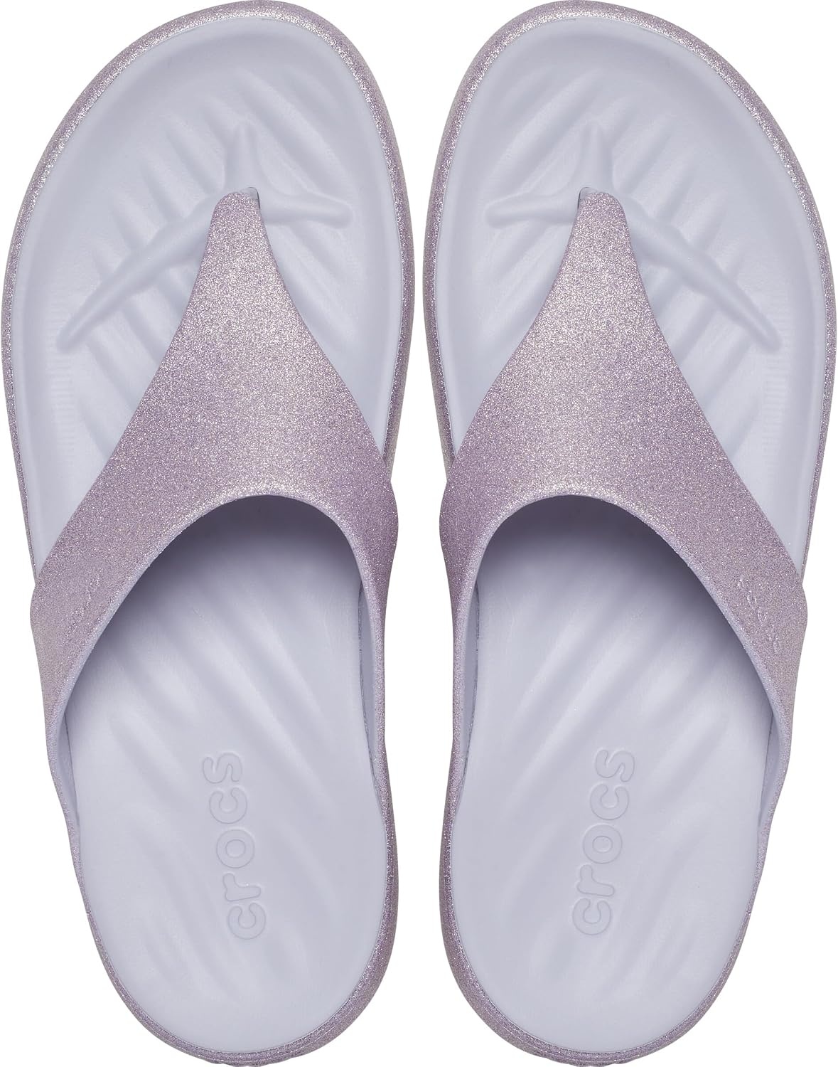 image:imageCrocs Womens Getaway Triangle Flip FlopsMauve Mist