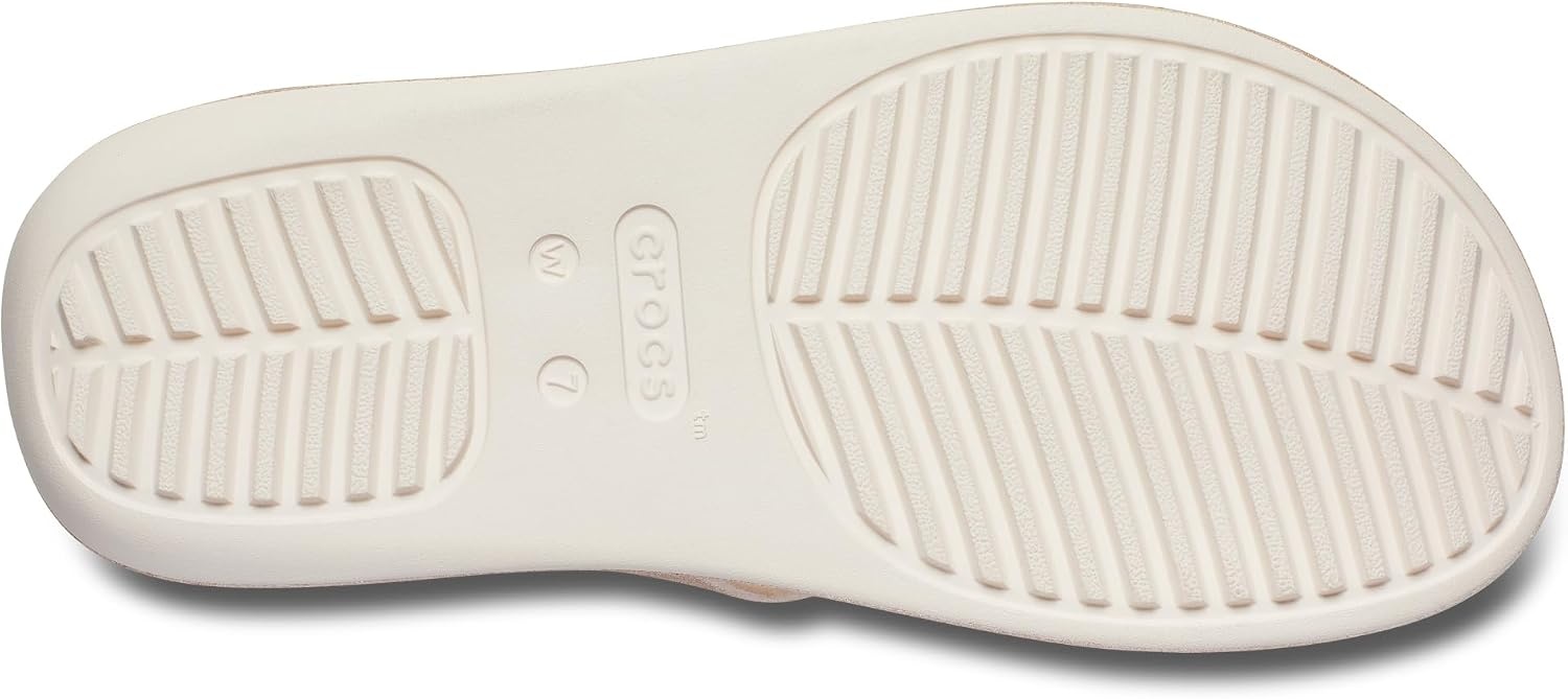 image:imageCrocs Womens Getaway Triangle Flip FlopsPeach Ice