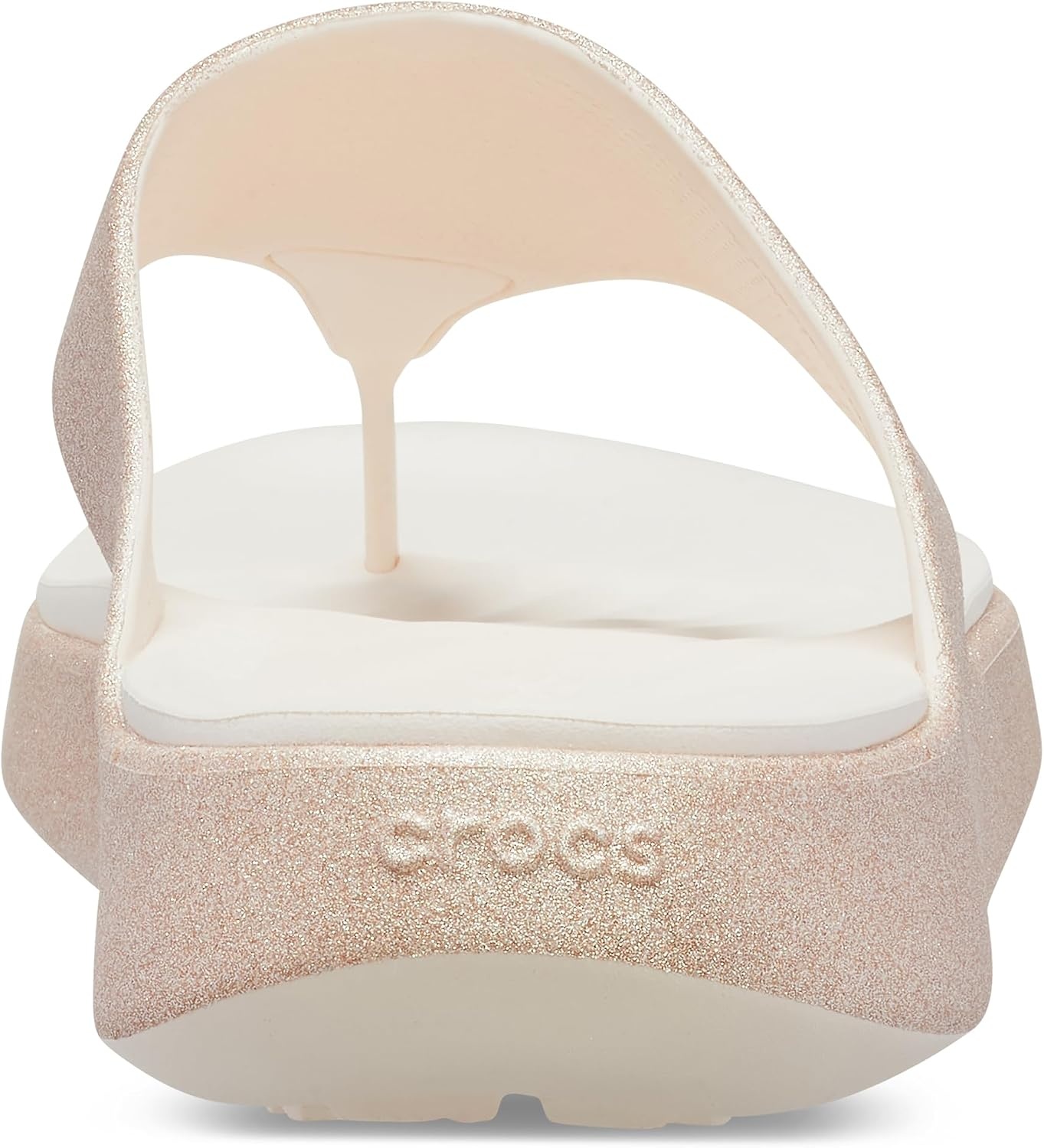 image:imageCrocs Womens Getaway Triangle Flip FlopsPeach Ice
