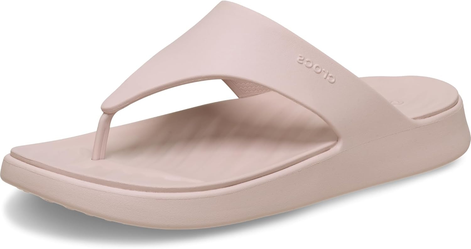image:imageCrocs Womens Getaway Triangle Flip FlopsQuartz