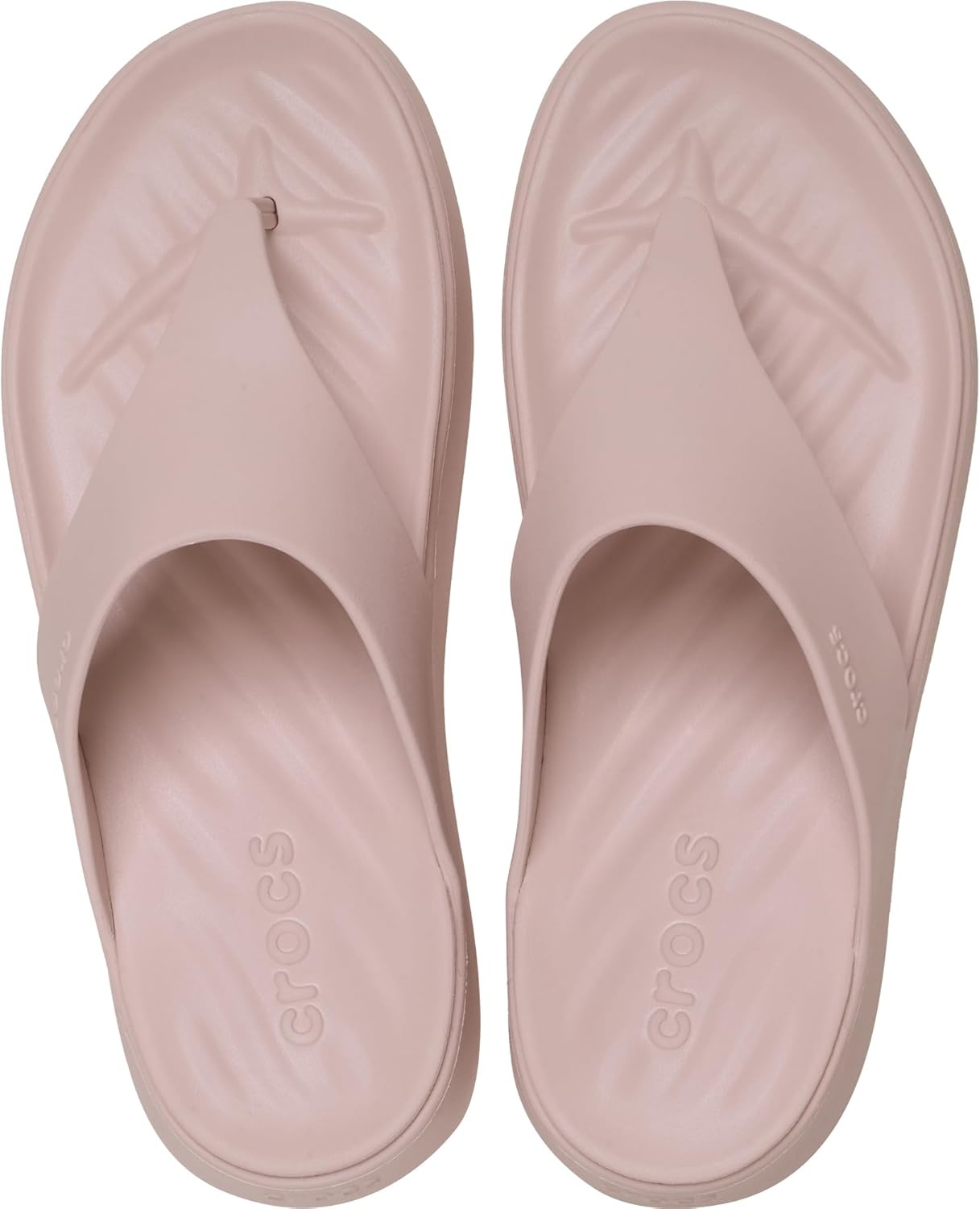 image:imageCrocs Womens Getaway Triangle Flip FlopsQuartz