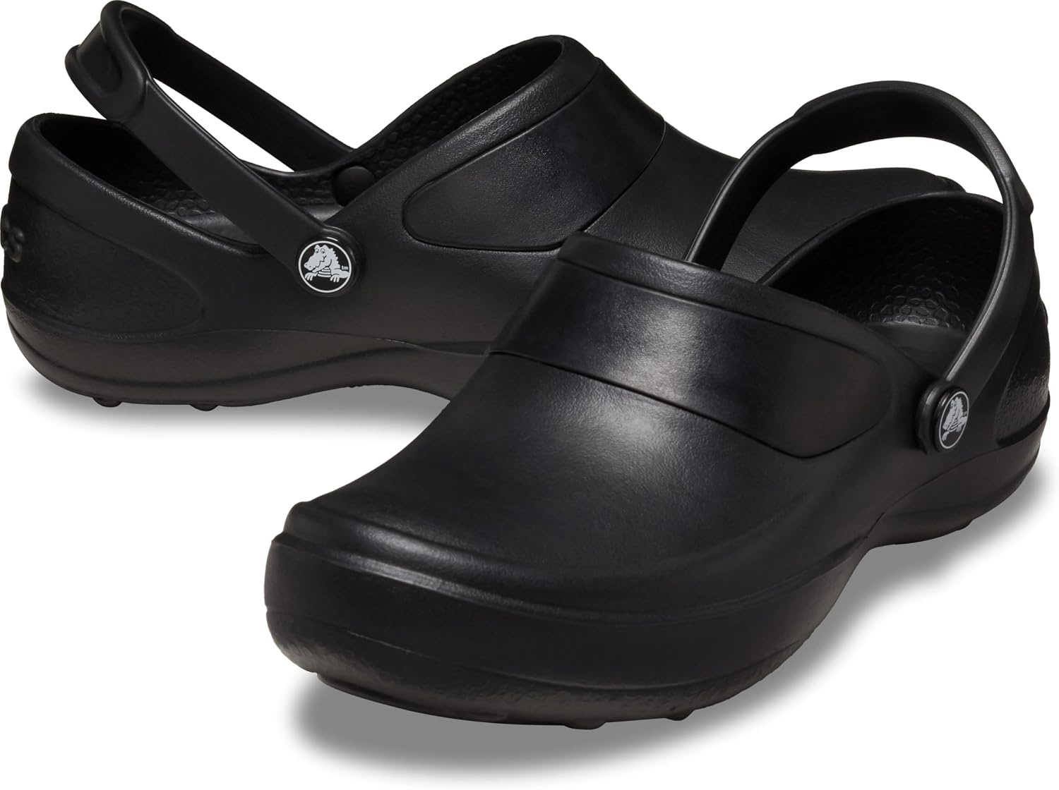 image:imageCrocs Womens Mercy Work Clogs Slip Resistant Work ShoesBlackBlack