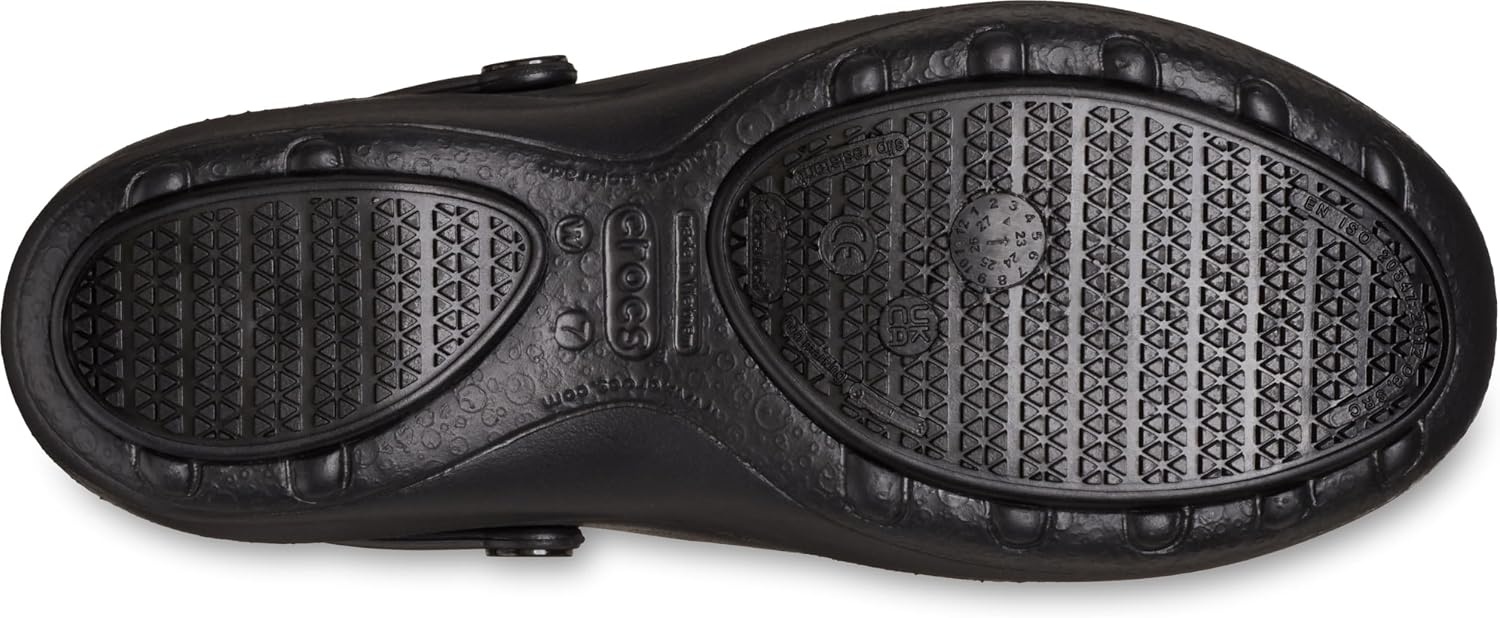 image:imageCrocs Womens Mercy Work Clogs Slip Resistant Work ShoesBlackBlack