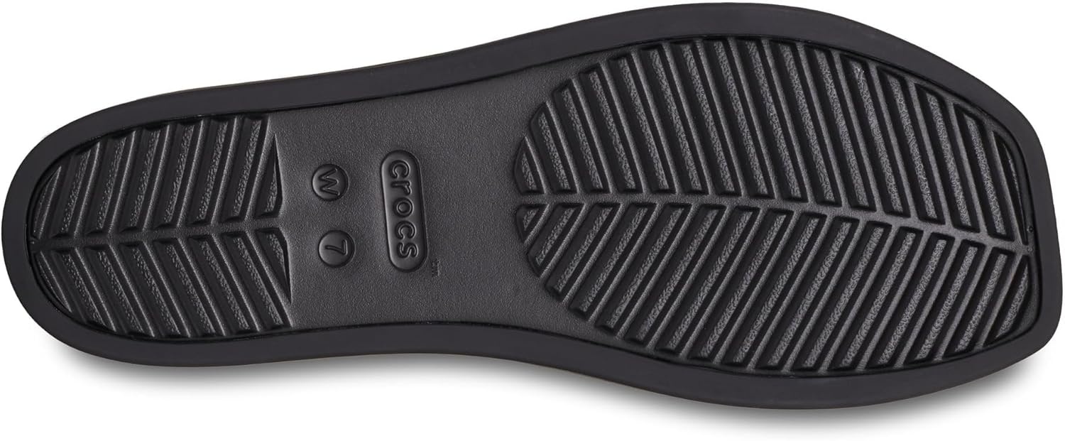image:imageCrocs Womens Miami SlideMetallic Black