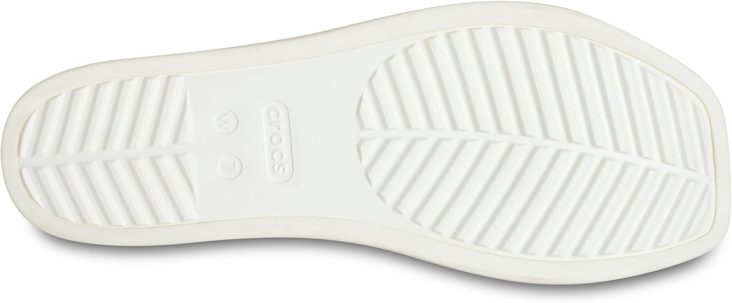 image:imageCrocs Womens Miami SlideMetallic Chalk