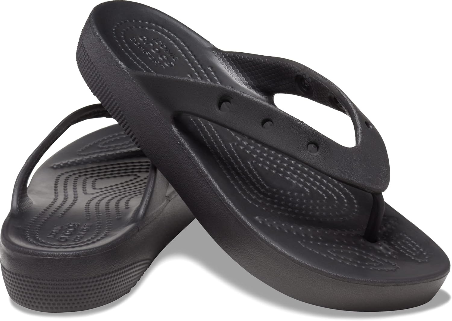 image:imageCrocs Womens Platform Flip Flop SandalBlack