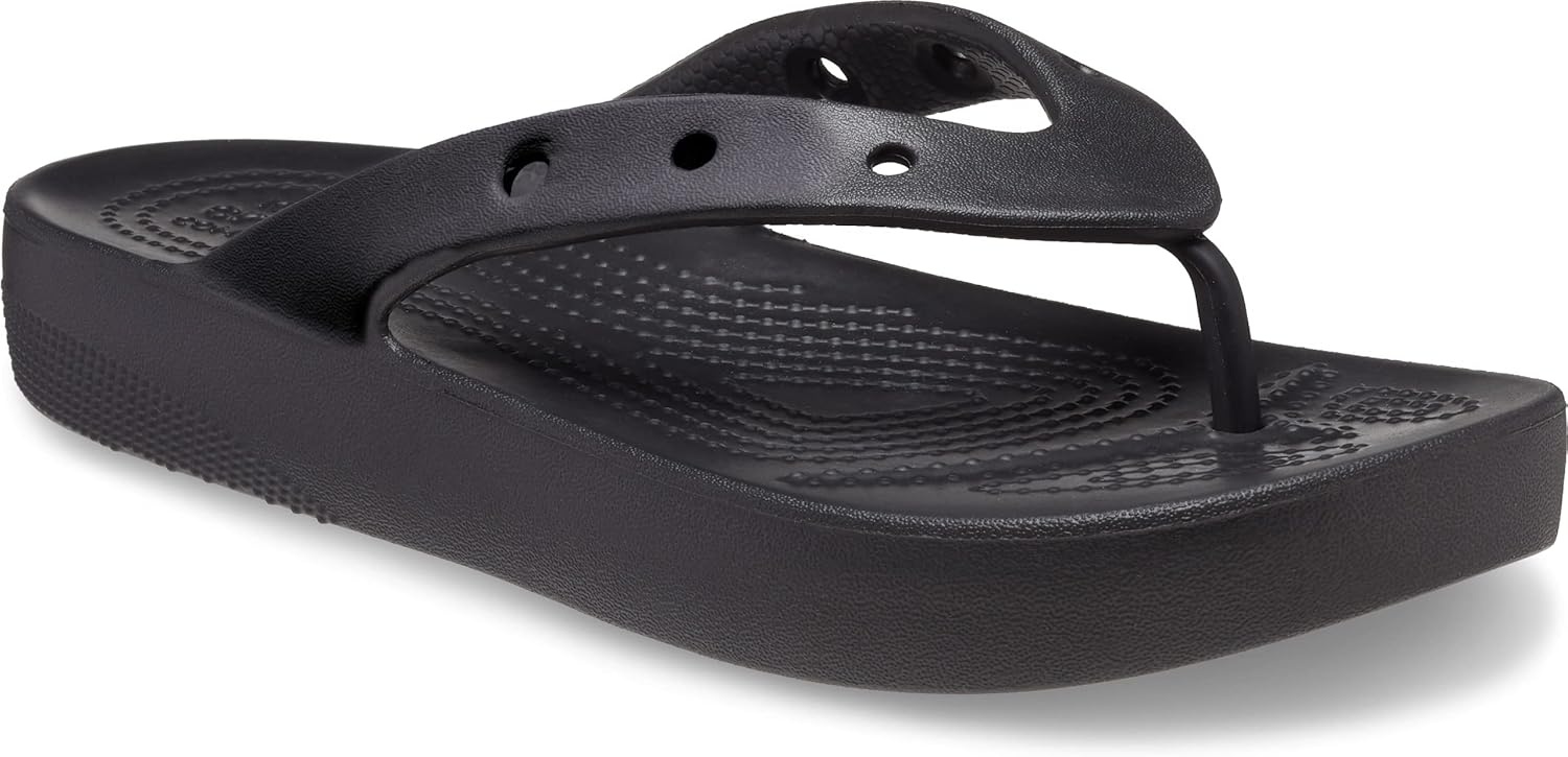 image:imageCrocs Womens Platform Flip Flop SandalBlack