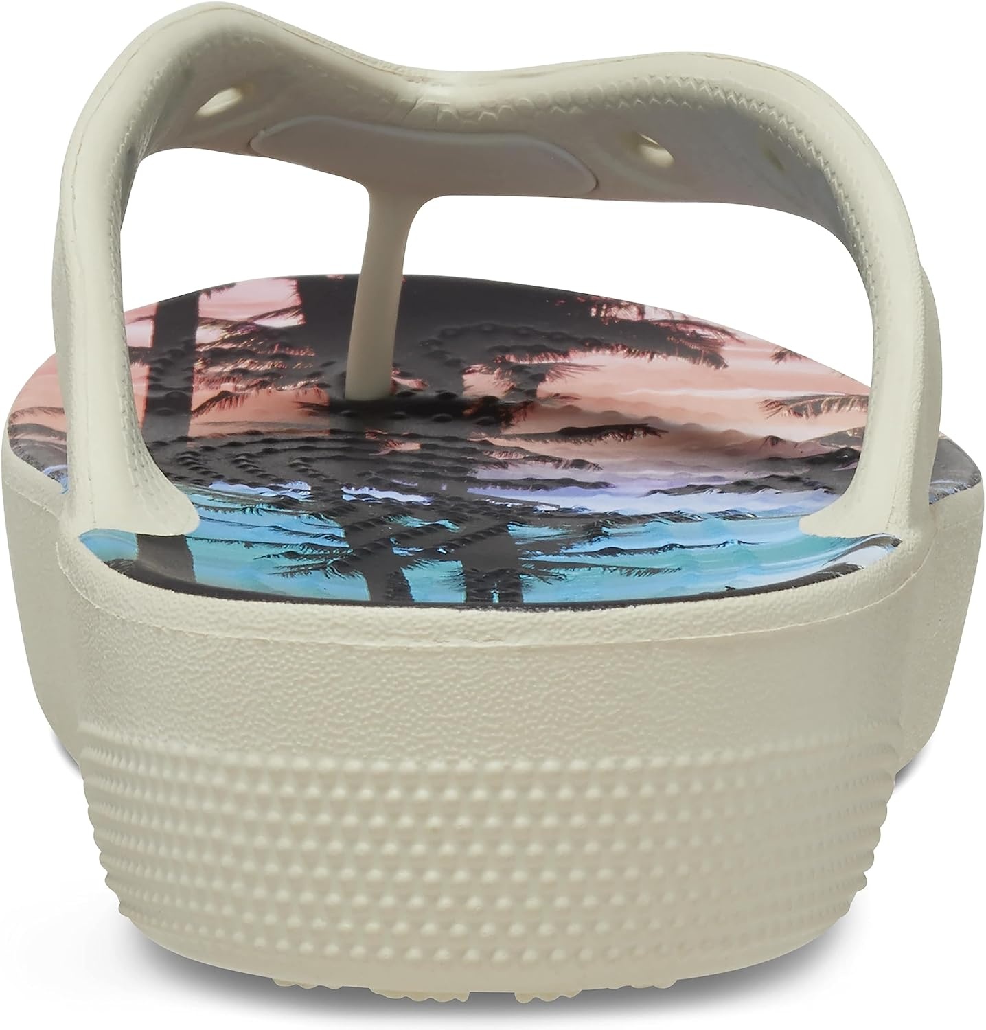 image:imageCrocs Womens Platform Flip Flop SandalBoneMulti
