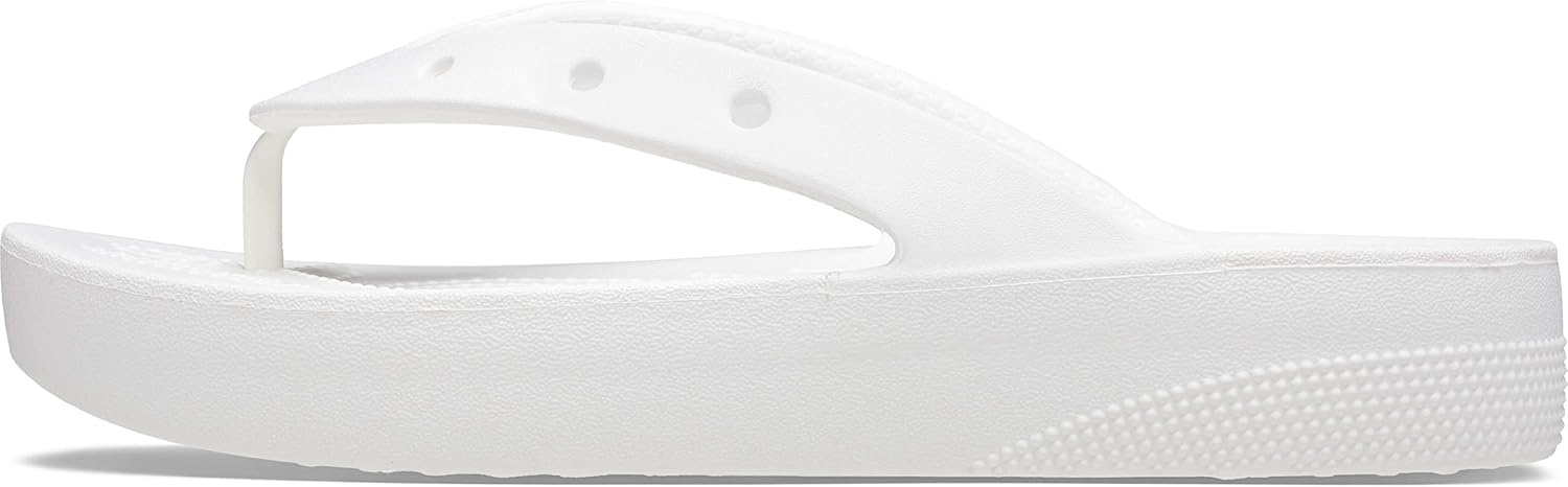 image:imageCrocs Womens Platform Flip Flop SandalWhite