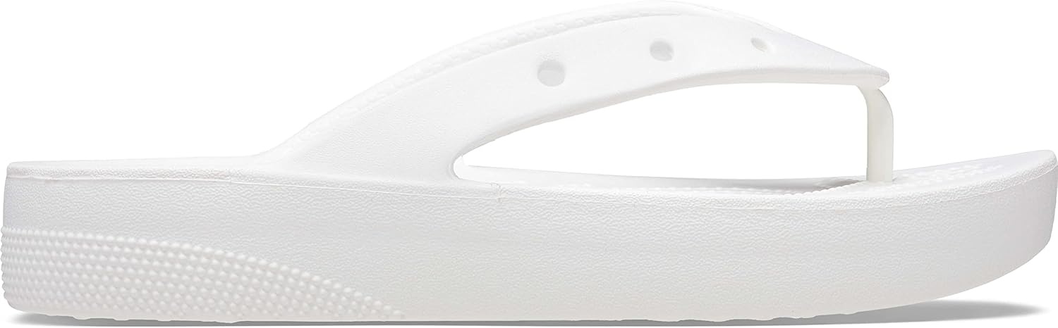 image:imageCrocs Womens Platform Flip Flop SandalWhite