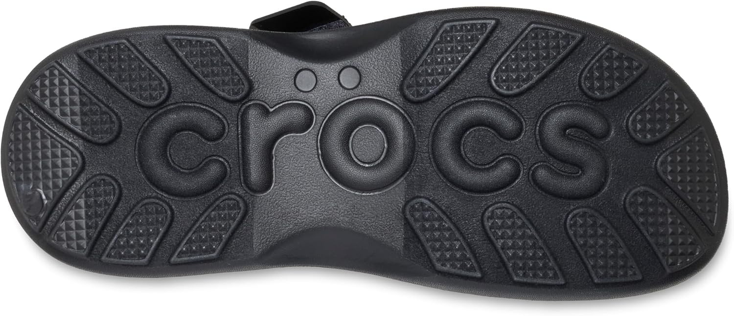 image:imageCrocs Womens Soho TwoStrap Sandals 24 Inch Platform LiteRide SinkIn Footbed Adjustable Upper StrapBlack