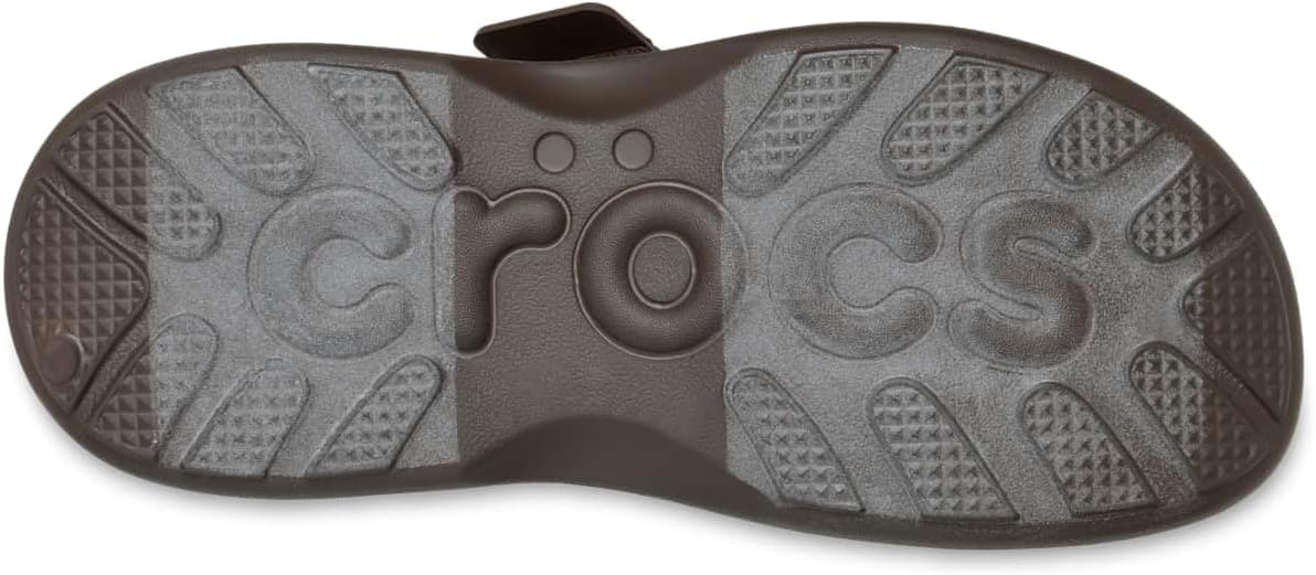 image:imageCrocs Womens Soho TwoStrap Sandals 24 Inch Platform LiteRide SinkIn Footbed Adjustable Upper StrapCoff Coffee