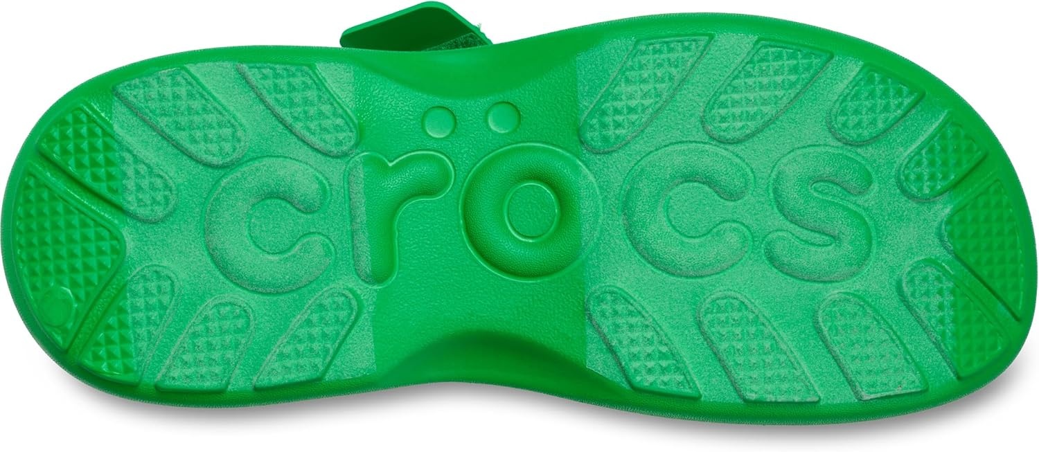 image:imageCrocs Womens Soho TwoStrap Sandals 24 Inch Platform LiteRide SinkIn Footbed Adjustable Upper StrapGreen Strike