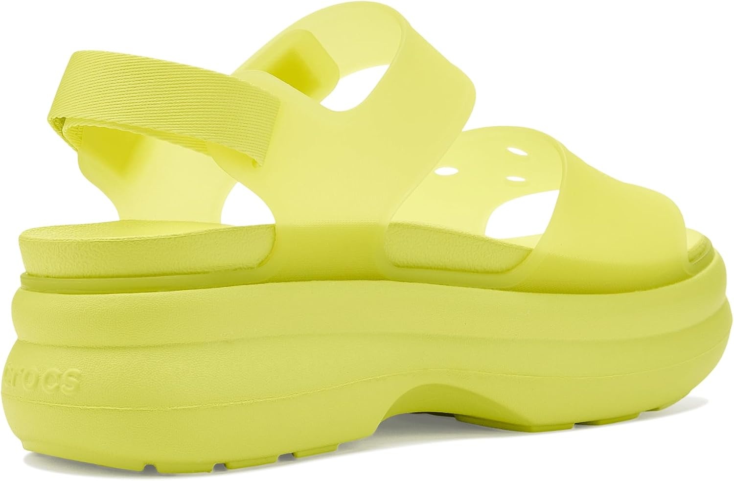 image:imageCrocs Womens Soho Y Strap SandalsFrosted Citrus