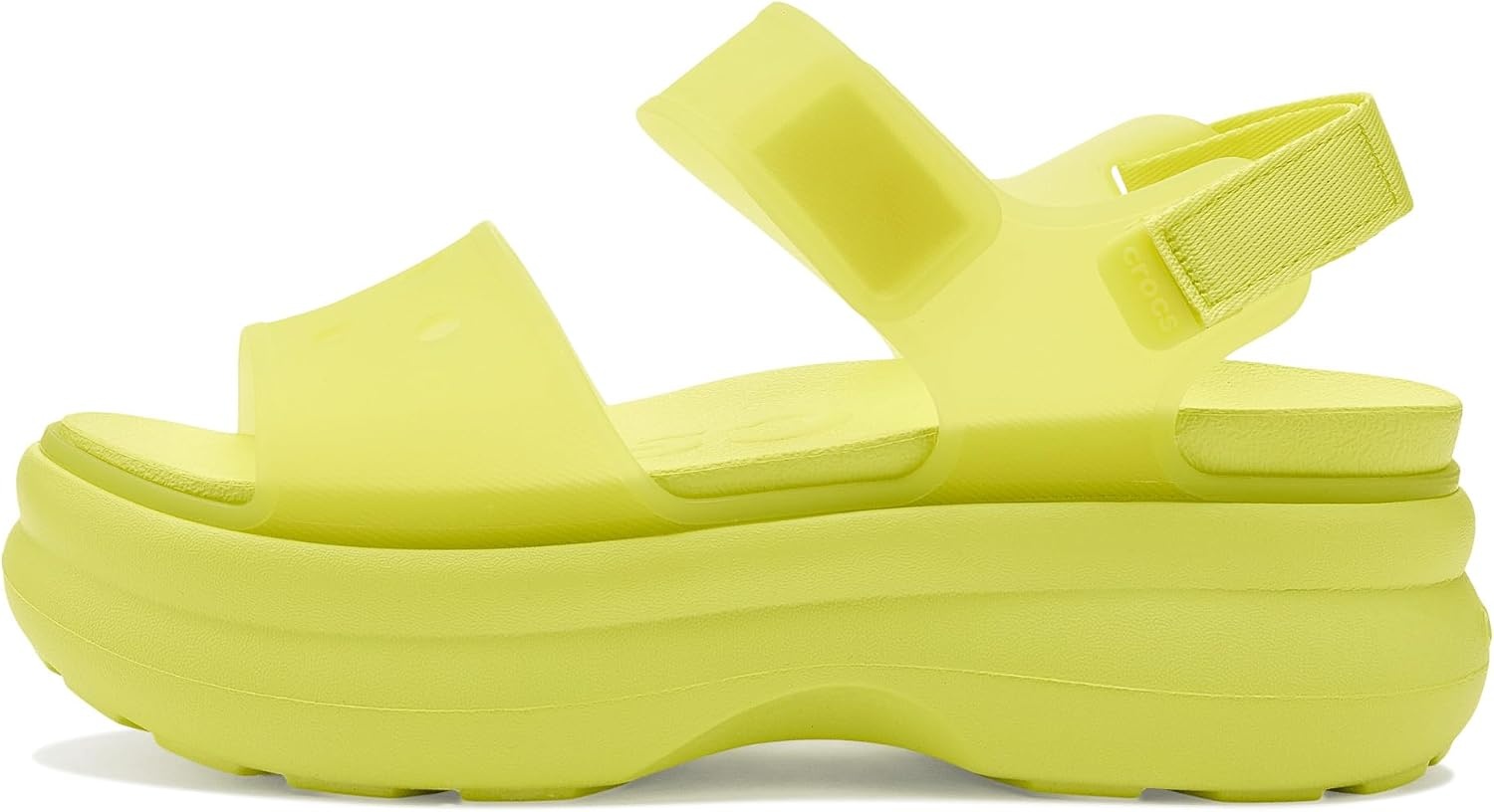 image:imageCrocs Womens Soho Y Strap SandalsFrosted Citrus
