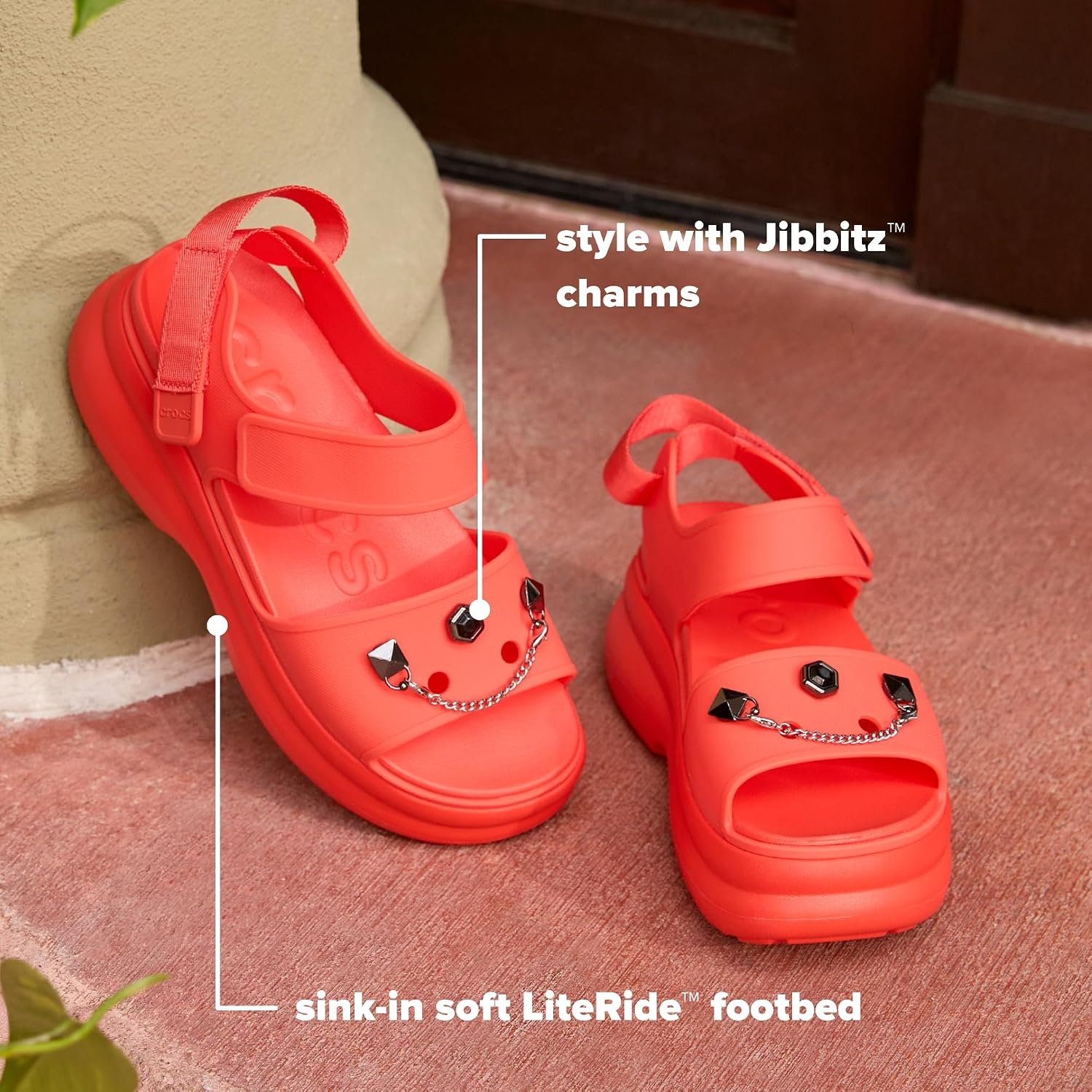 image:imageCrocs Womens Soho Y Strap SandalsStarfish